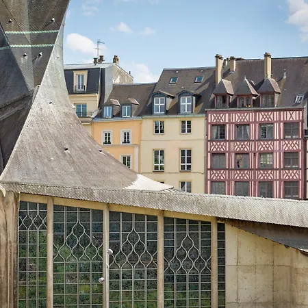 Le Jeanne D'arc, Vue Sur La Place Du Vieux Marche Apartment Rouen